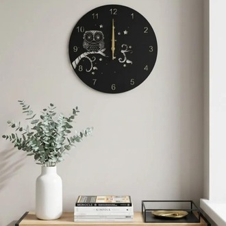 Dekoratif Metal Kesim Saat model 16