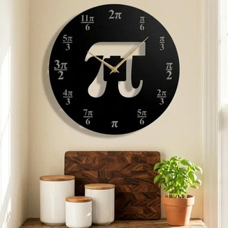 Dekoratif Metal Kesim Saat model 18