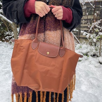 Longchamp Le Pliage Tote Bag S-M-L / Cognac