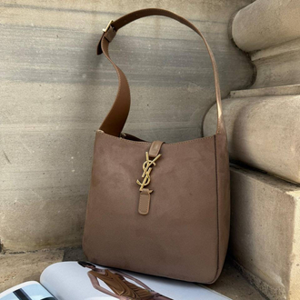 Yves Saint Laurent Süet Çanta - Bej