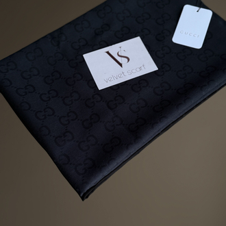 GUCCI YÜN İPEK ŞAL SİYAH