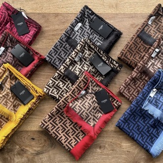 FENDİ YÜN KAŞMİR ŞAL