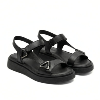 Venedik Comfort Aria Siyah Sandalet