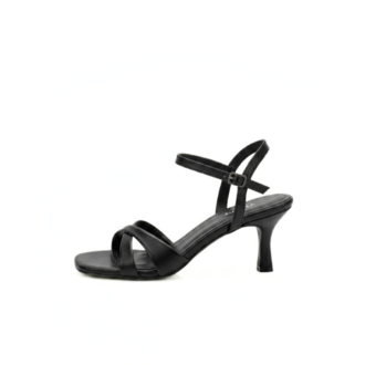 Venedik Liora Siyah Slingback Topuklu Ayakkabı