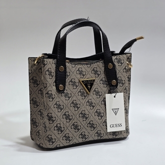 GUESS FÜME RENKLİ KADIN KOL ÇANTASI (1. KALİTE)