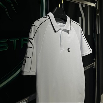 Calvin Klein Beyaz Premium Polo Yaka Tshirt