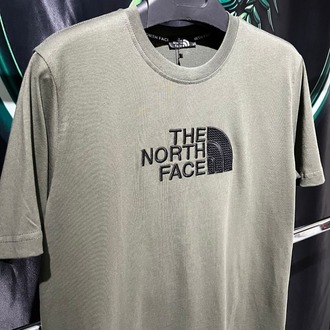 The North Face Haki Premium Bisiklet Yaka Tshirt