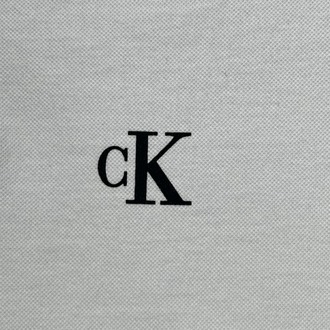 Calvin Klein Beyaz Premium Polo Yaka Tshirt