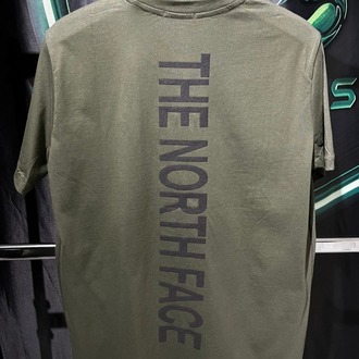 The North Face Haki Premium Bisiklet Yaka Tshirt