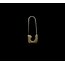 VVS 925 SAFETY-PIN EARINGS 