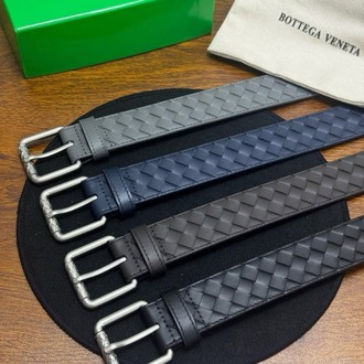 Bottega Veneta Intrecciato Leather Belt