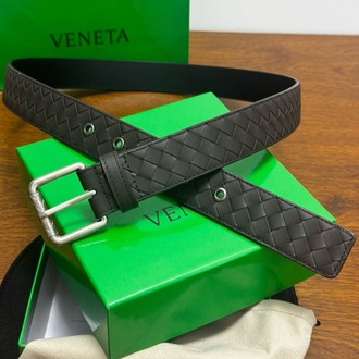 Bottega Veneta Intrecciato Leather Belt