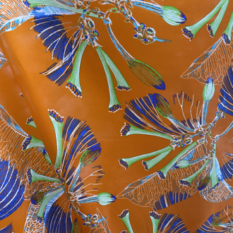 Solar Botanik Saf İpek Kimono