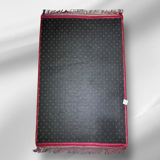 Lüks Kırmızı Peluş Seccade
