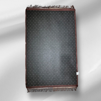 Lüks Kahverengi Peluş Seccade