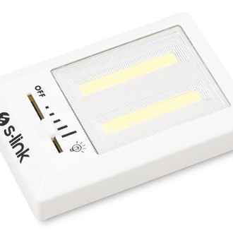 S-link SL-8700 Kademe Ayarlı Led 3*AAA Pilli Gece Lambası