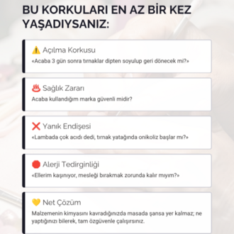 Malzeme kimyası ve tırnak anatomisi - online eğitim