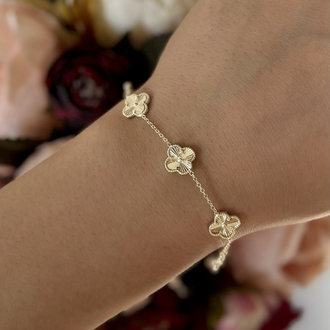 Yonca Gold Bileklik