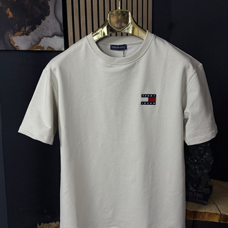 Tommy Hilfiger Oversize T-shirt (krem)