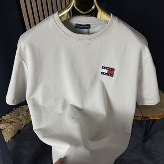 Tommy Hilfiger Oversize T-shirt (krem)