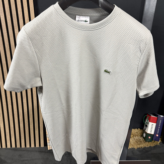 Lacoste Mesh Kumaş Şort Takım (açık gri)