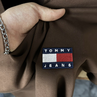 Tommy Hilfiger Oversize T-shirt (kahverengi)