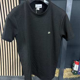 Lacoste Mesh Kumaş Şort Takım (siyah)