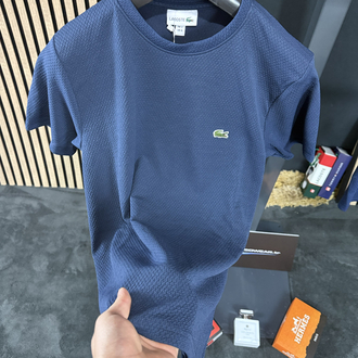 Lacoste Mesh Kumaş Şort Takım (lacivert)