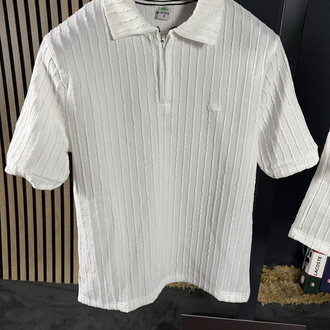 Lacoste Fitilli Şort Takım (beyaz)