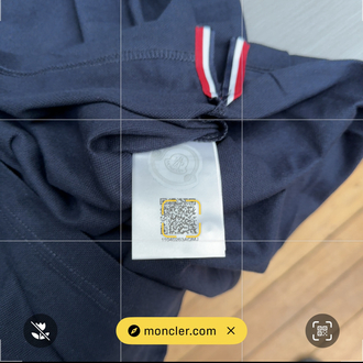 Moncler Polo Shirt - Navy Blue