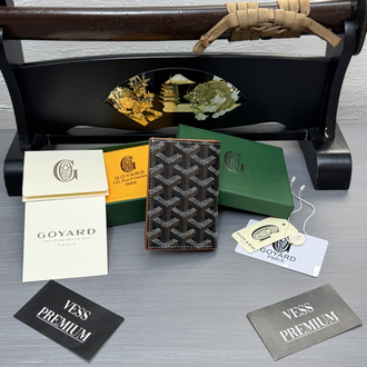 Imported | Ithal Goyard Pocket Organizer - Brown