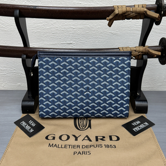Goyard Clutch Bag - Navy Blue