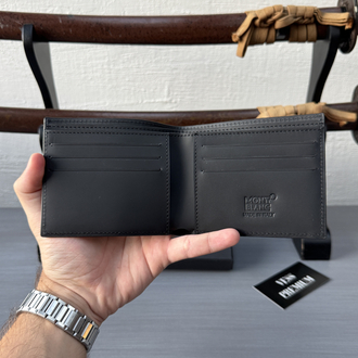 Mont Blanc Wallet - Carbon Black