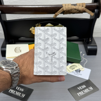 Imported | Ithal Goyard Pocket Organizer - White