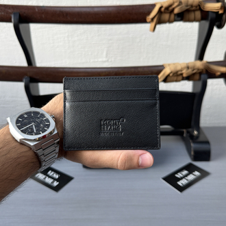 Mont Blanc Cardholder - Black