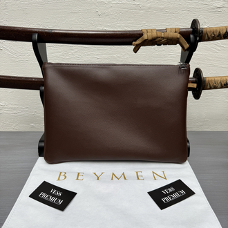 Vess Macbook Hand Bag - Brown