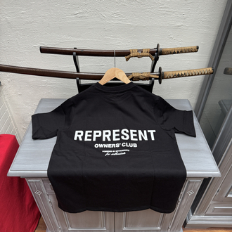 Represent 'Classic' Tshirt - Black
