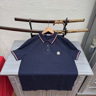 Moncler Polo Shirt - Navy Blue