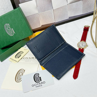 Imported | Ithal Goyard Pocket Organizer - Navy Blue