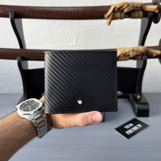 Mont Blanc Wallet - Carbon Black