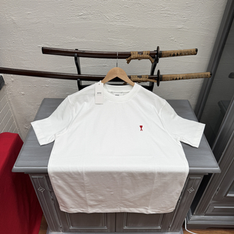 Ami Paris Essentials Tshirt - White