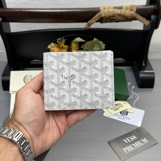 Imported | Ithal Goyard Wallet - White