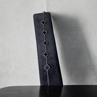 Van Cleef Bracelet - Black & Silver