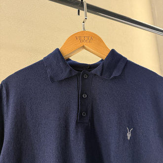 All Saints Polo Yaka Lacivert