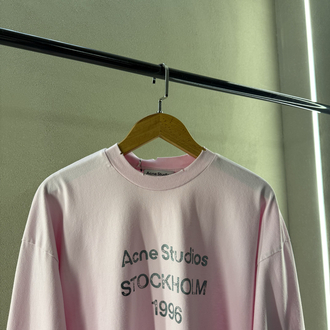 Acne Studios Premium Long Sleeve (Şeker Pembe)