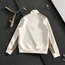 Ekose fermuarlı sweatshirt