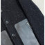 Çelik örgü deri detaylı cepli çeket