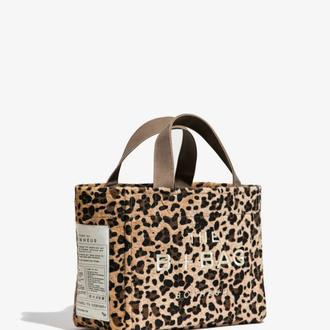 The B + Bag Bonheur Canvas Leopard