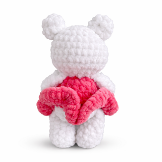 Pembe Elbiseli Peluş Ayıcık