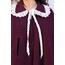 VİNTAGE BORDO PELERİN